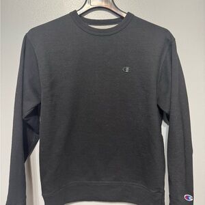 Champion Men's Black Crewneck Sweater
